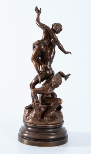 Antique Bronze Sculpture Group c.1890 Abduction of the Sabines - Picture 2 of 9