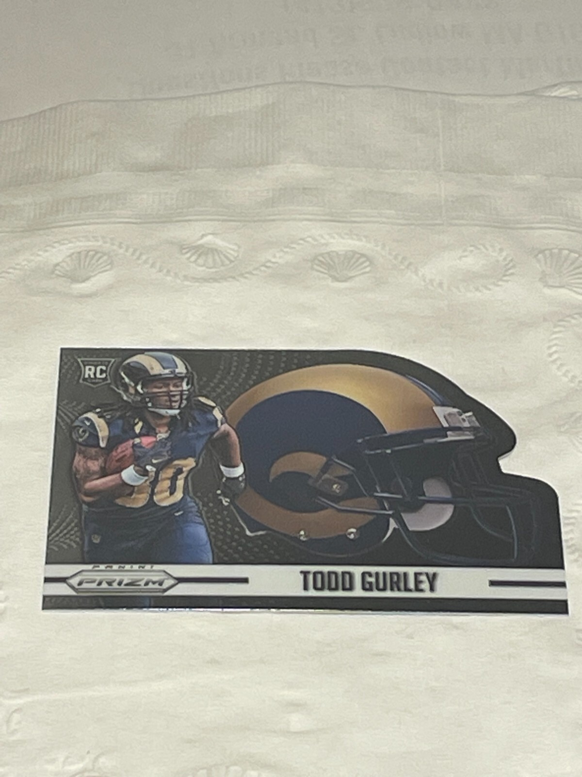 2015 PANINI PRIZM TODD GURLEY DIE-CUT RC RAMS ROOKIE #H18