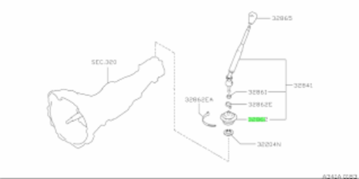 Genuine NISSAN 300ZX 240SX R32 R33 SKYLINE Gear Shift Lever