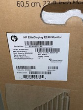 HP EliteDisplay E240 Monitor 820434-001 820437-001 M1N99AA 23.8'' 1080p