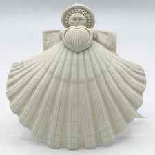 MARGARET FURLONG Vintage 80s 1986 Heart Angel 4" Christmas Figurine