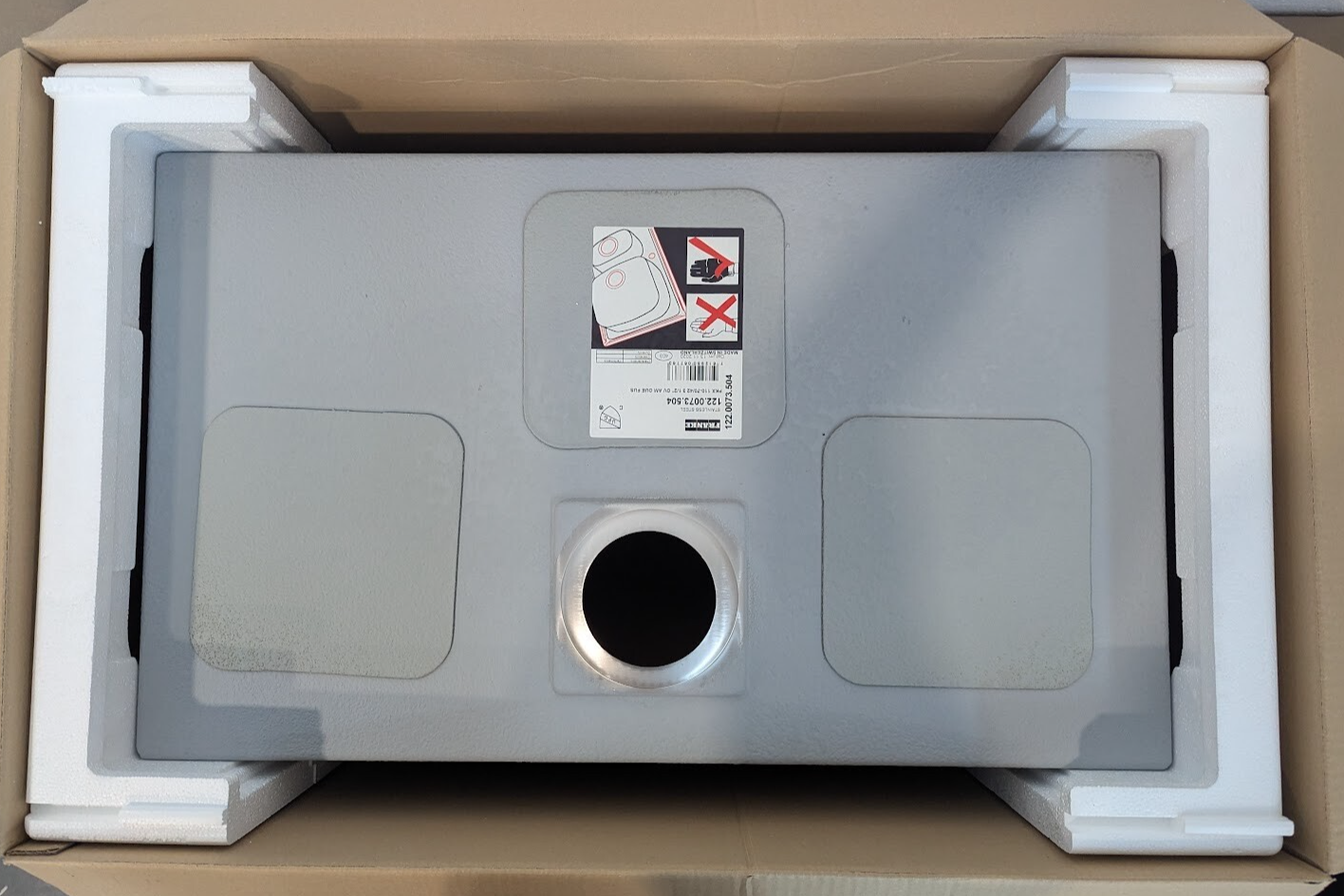 Franke PKX11028 Peak 28 Inch Undermount Sink Single Basin STAINLESS ...