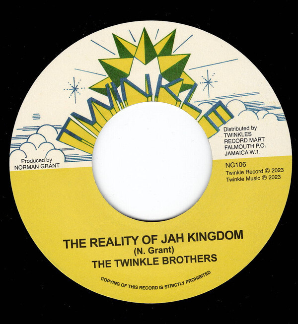 Twinkle Brothers - The Reality Of Jah Kingdom  (7", RP) (Near Mint (NM or M-)) -