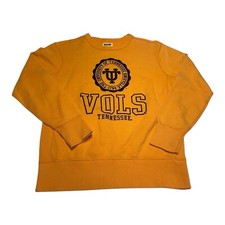 Tennessee Volunteers Sweatshirt Mens S Orange Pullover Crewneck VOLS Tailgate