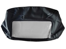Fits Lancia Zagato 1979-1982 Plastic Window Section Only Haartz Black Canvas Fits Lancia Zagato 1979-1982 Plastic Window Section Only Haartz Black Canvas