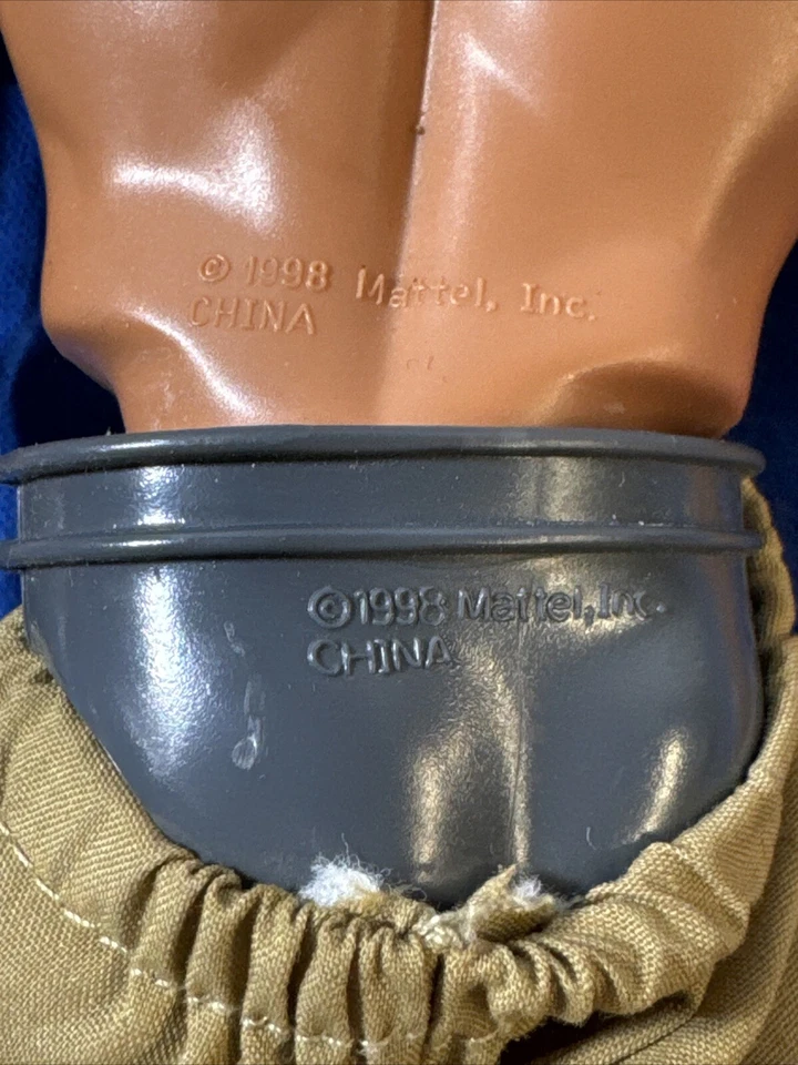 (2) Figuras de acción Max Steel 12" 1998 Mattel Ninja Foto 3 de 4