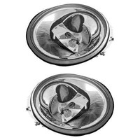 Scheinwerfer Set Rechts & Links H1/H1 FüR VW New Beetle 9C1 1C1 1Y7