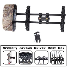 Archery Arrows Quiver Rest Quick Release Arrow Box for Compound Hunting Bow.