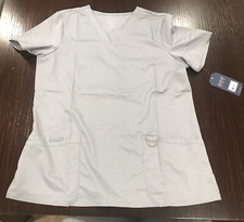  WW620 Cherokee Workwear Revolution Women's V-Neck Scrub Top, Size Large Loc 2 