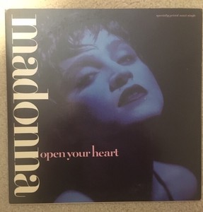 Madonna Open Your Heart maxi-single USED | eBay