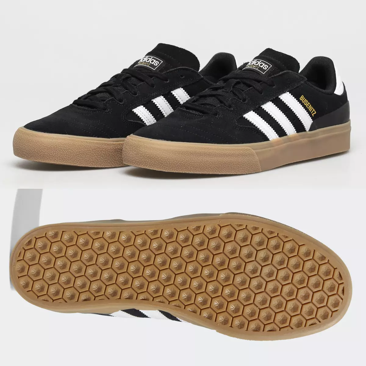 Adidas Originals Busenitz Vulc Ii Mens Skateboarding Trainers Black Skate  Shoes | Ebay