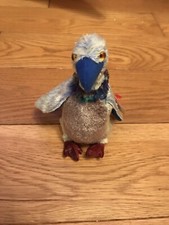 Ty Beanie Babies BUZZY the Buzzard with Tags original plush toy bird 