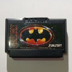Batman Nintendo Famicom Sun Soft 1989 Japanese Version Action Retro Games