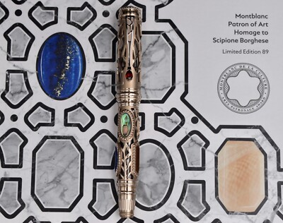 MONTBLANC 2017 Patron of Art Scipione Borghese Artisan Limited
