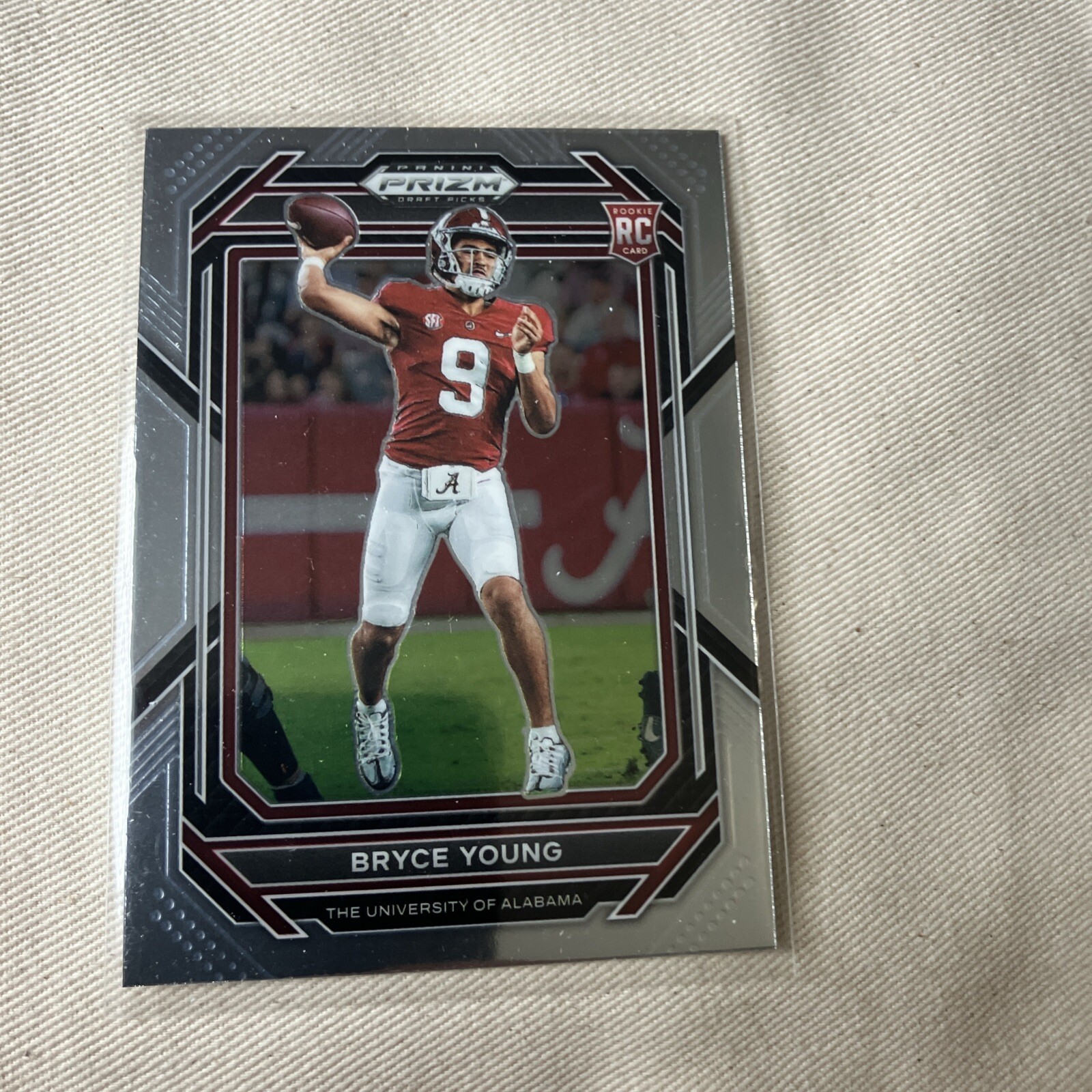 2023 Panini Prizm Draft Picks - Red Ice Prizm #101 Bryce Young (RC)