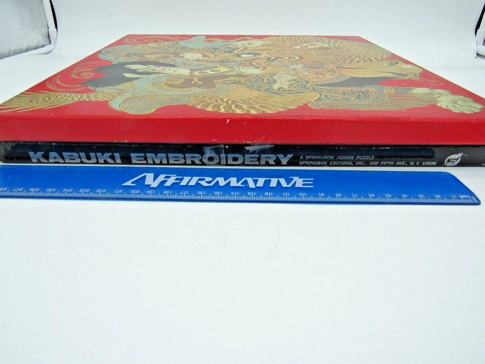 500 Piece 1966 Springbok Puzzle. Kabuki Embroidery. - Image 2 of 4