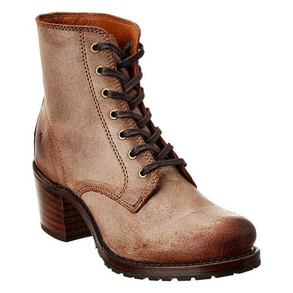 frye sabrina 6g lace up saddle