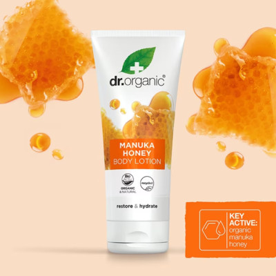 Dr. Organic Bioactive Skincare Bio Öko Manuka Honig 15+ BODY Lotion 200ml