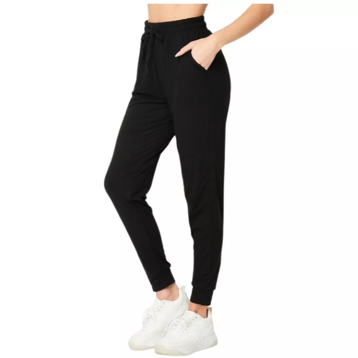 Joggers with drawstring ankle hot sale