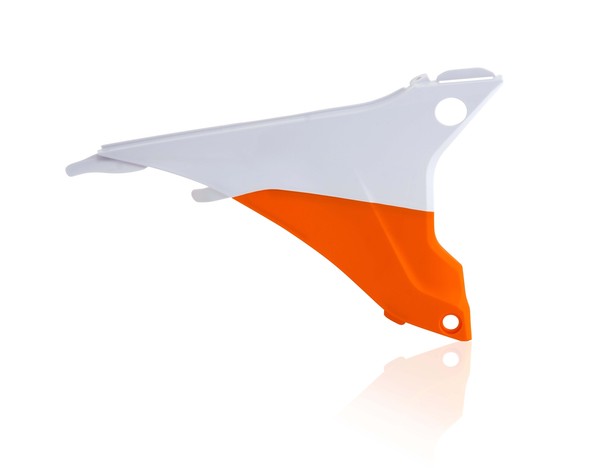 Acerbis Deckel FiltergehäUse Orange/Weiß Ktm Exc 125 2014 2015 2016-image
