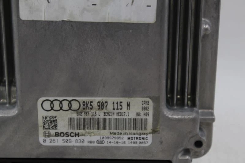 Módulo de control electrónico ECM de ECU de motor 2,0 L turbo para AUDI A4 2015 OEM #27009 Foto 2 de 4