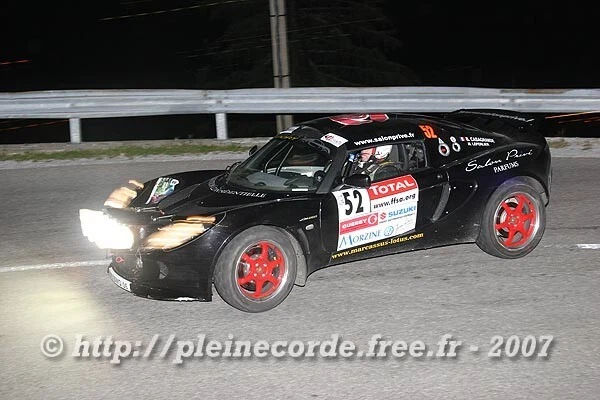 Kit Lotus Exige Cup 255 Rallye Mont-Blanc Morzine 2007 Spirit of Racing 1/43 - Immagine 2 di 4