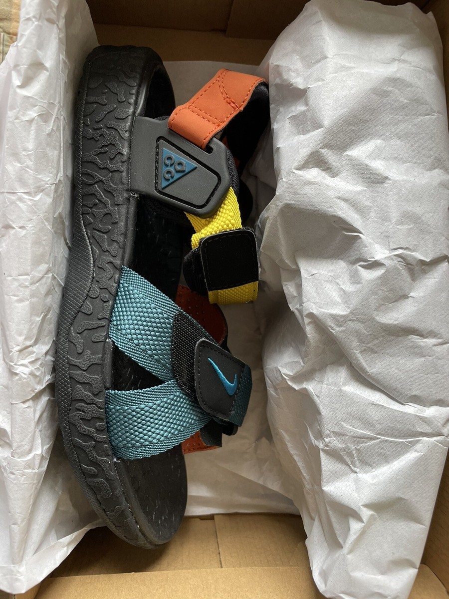 Nike ACG Air Deschutz + Green Abyss Sandals Sz 4 Men's/5