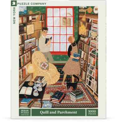 Quill & Parchment 1000 Piece Jigsaw Puzzle NYPC New
