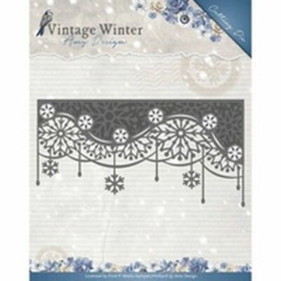 Schneeflocke Wirbelkante - jedes Design - Find It Trading - Vintage Winter Stanzschablonen