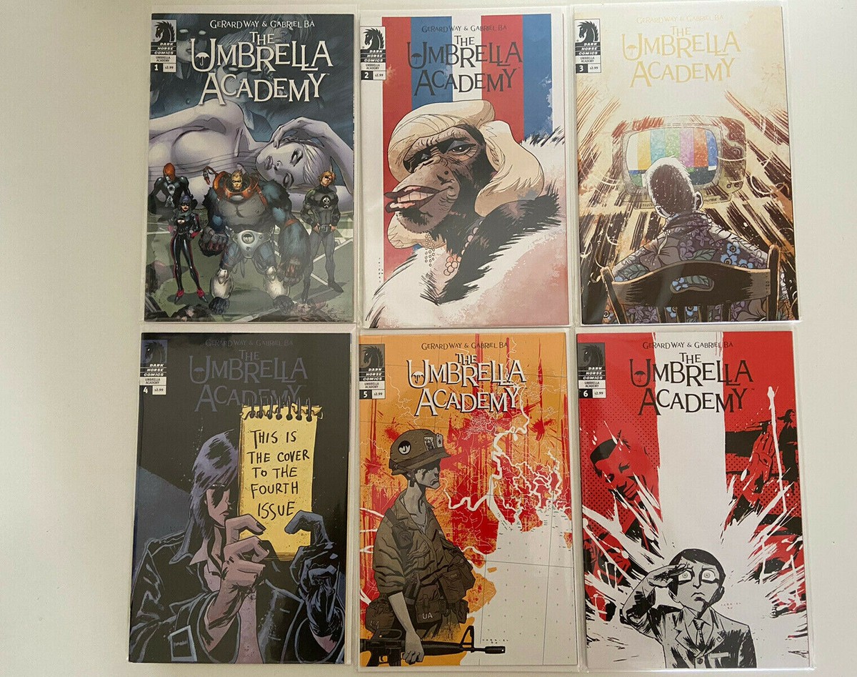 The Umbrella Academy Dallas Comic Gerard Way Gabriel BA 2008