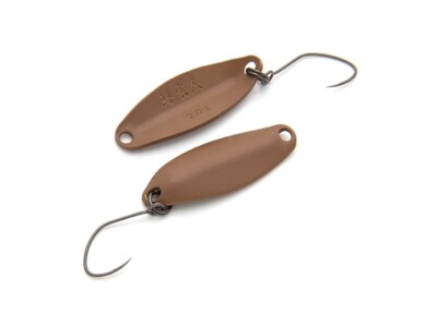 Nories Masukuroto Trout Spoon | 2,0g | Braun/Sand #019