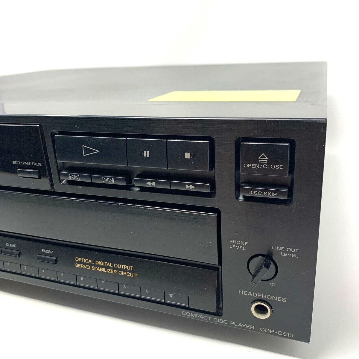 VINTAGE SONY CDP-C515 Pulse Five (5) Disc CD Player/Changer