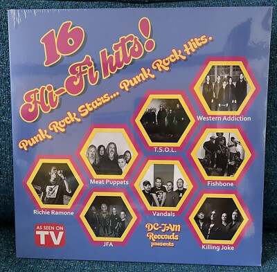 Punk Vinyl LP feat:Richie Ramone,JFA,Fishbone,Vandals,TSOL,Meat Puppets etc..