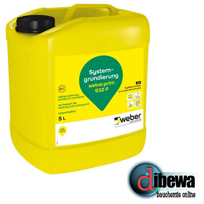 weber.prim 932 P- Systemgrundierung , 5 Liter Gebinde