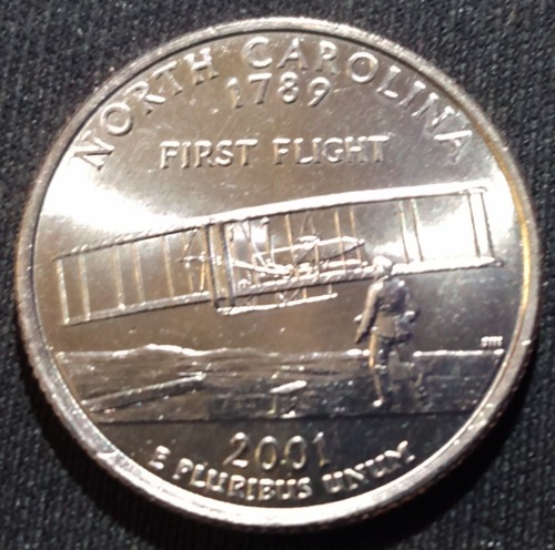 2001 D North Carolina State Quarter Uncirculated FREE2Ship w/Tracking! (1593) - Picture 5 of 8