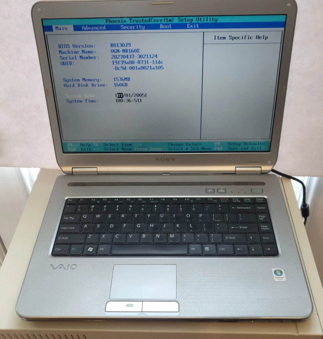 Sony Windows Vista Intel Core 2 Duo PC Laptops & Netbooks for sale