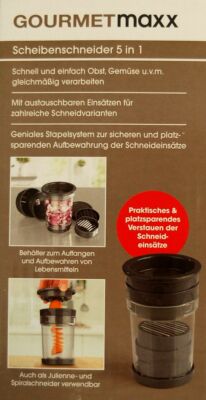 Gourmetmaxx Obst- Und Gemüseschneider Angebot Bei NKD