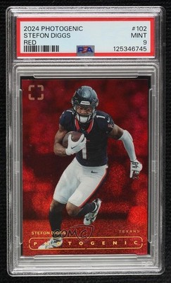 2024 Panini Photogenic Red 29/49 Stefon Diggs #102 rw6