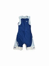 Louis Garneau Women’s Size XL Sleeveless Triathlon Power Gripper Suit Blue