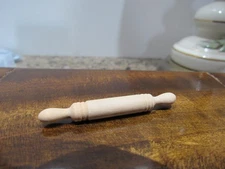 Dollhouse Miniature WOODEN ROLLING PIN 1:12