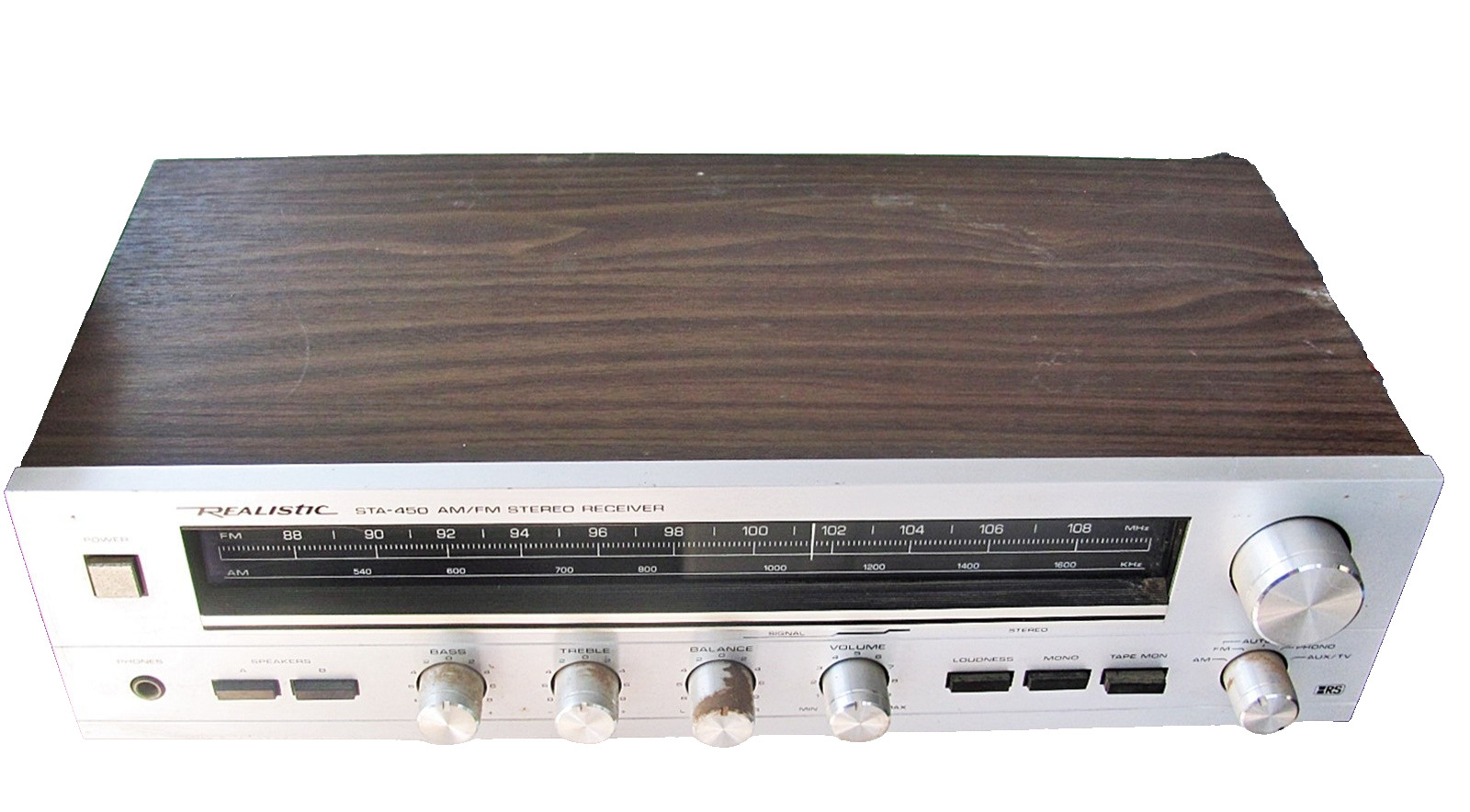 Realistic STA-450 vintage audio equipment - eBay listing photo 3