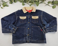 VTG Buckaroo by Big Smith Denim Type 2 Lined Chore Jacket 1960's Size 48