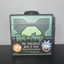 Mr. Meseeks Box O’ Fun Rick And Morty Game of Dice & Dares Open Box