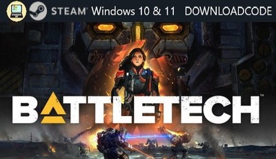 NEU PC Computer Spiel BattleTech für Windows 10 11 STEAM Download Code Game Key
