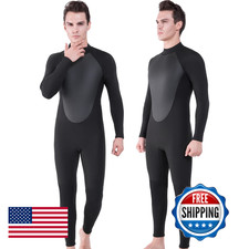 Realon Full Mens Womens Wetsuit 3Mm Neoprene Diving Scuba Swimming Thermal Wet