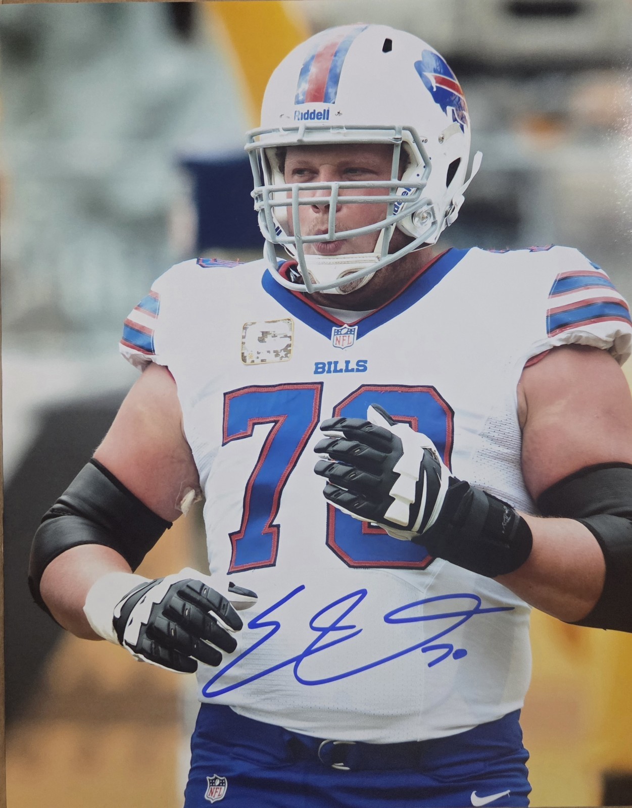 Eric Wood Buffalo Bills Autographed 8x10 COA | eBay