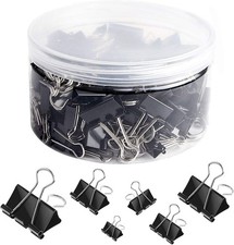 110 PCS Binder Clips Assorted Sizes, X Large,...