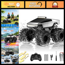 All-Terrain Remote Control Car - 1:18 Amphibious Monster Truck for Kids