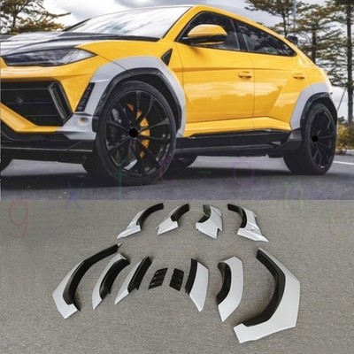 For Lamborghini Urus S 2023-2024 Plastics Unpainted &Carbon Wheel Eyebrow Cover