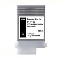 PFI-106 Matte Black Ink Cartridge for IPF 6400s 6400se 6400 6450 PFI106MBK